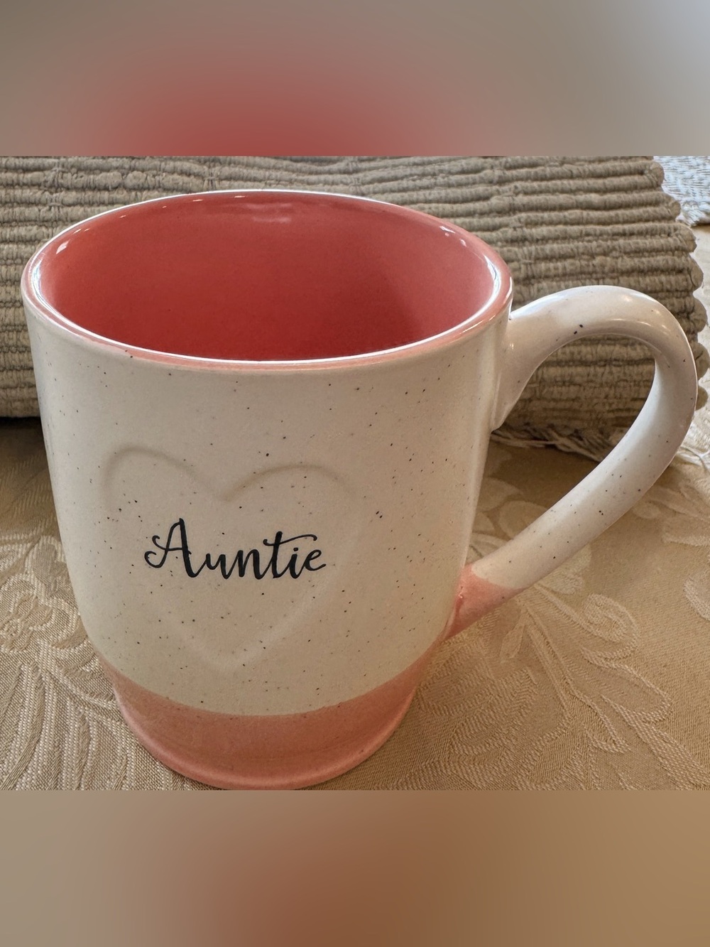 Belle Maison 12 oz coffee mug “Auntie”